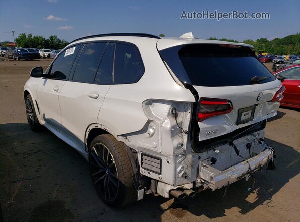 5UXJU2C53KLN66228 2019 BMW X5 White Tył lewy