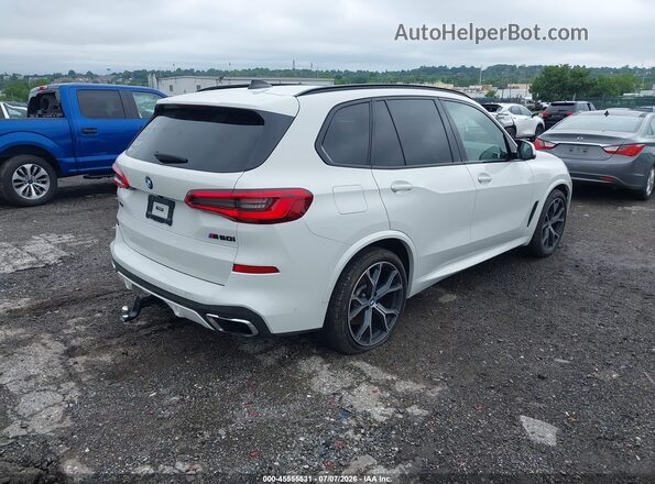 5UXJU2C55KLN66327 2019 BMW X5 White Tył prawy
