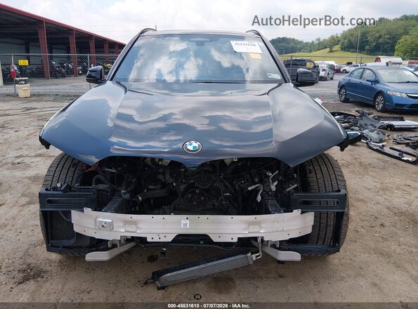 5UXJU2C57KLB15497 2019 BMW X5 Black Widok z przodu