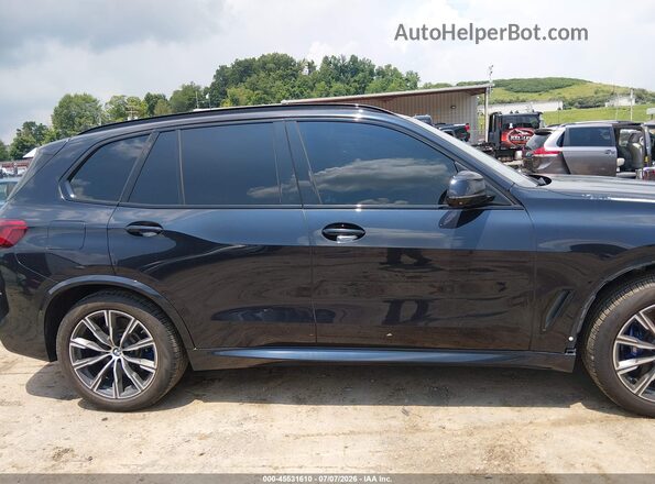 5UXJU2C57KLB15497 2019 BMW X5 Black Widok wnętrza 360 stopni