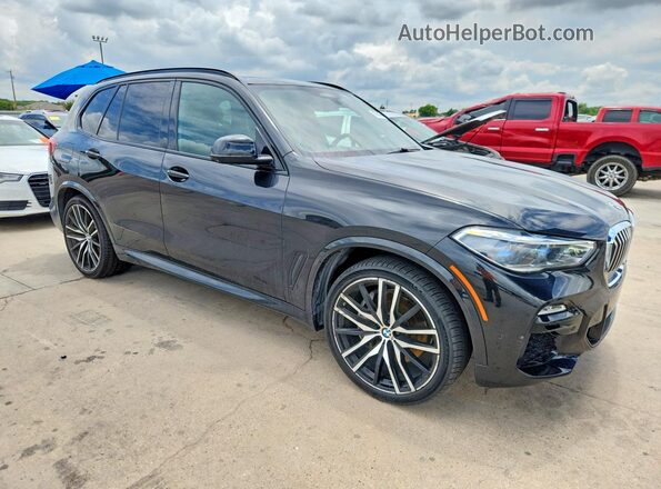 5UXJU2C57KLN67608 2019 BMW X5 Black Delantero derecho