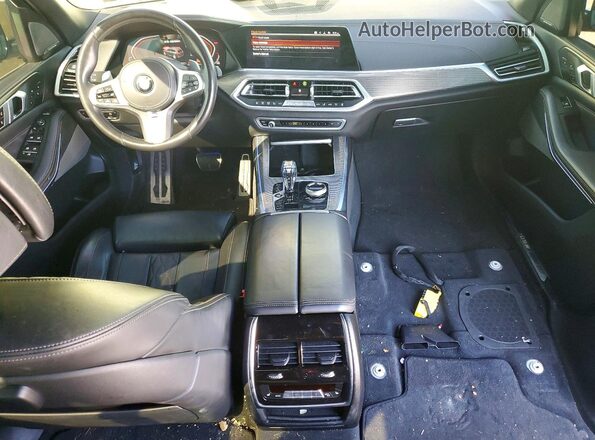 5UXJU4C01LLE45623 2020 BMW X5 White Вид панелі приладів
