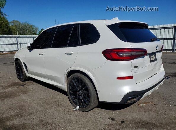 5UXJU4C01LLE45623 2020 BMW X5 White Задня ліва чверть