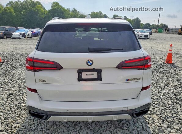 5UXJU4C02N9L72081 2022 BMW X5 White Widok z tyłu