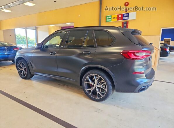 5UXJU4C03P9R05865 2023 BMW X5 Black Tył lewy
