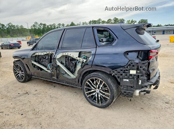 5UXJU4C04P9P88202 2023 BMW X5 Black უკანა მარცხენა