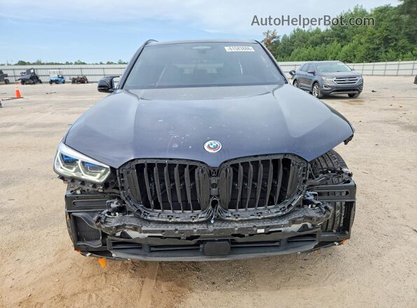 5UXJU4C04P9P88202 2023 BMW X5 Black წინა ხედი