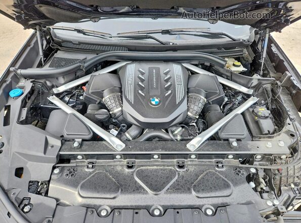 5UXJU4C04P9P88202 2023 BMW X5 Black უკანა სალონის ხედი