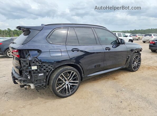 5UXJU4C04P9P88202 2023 BMW X5 Black უკანა მარჯვენა