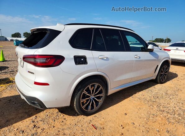 5UXJU4C05L9C67180 2020 BMW X5 White Tył prawy