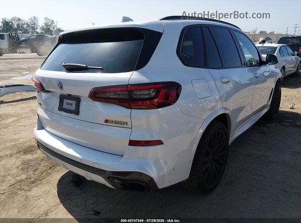 5UXJU4C05P9P04551 2023 BMW X5 White უკანა მარჯვენა