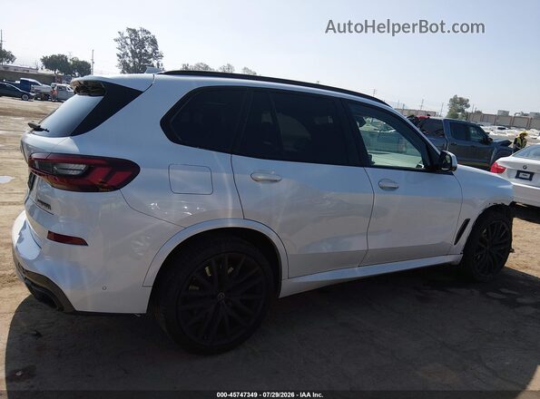 5UXJU4C05P9P04551 2023 BMW X5 White სალონის 360-გრადუსიანი ხედი