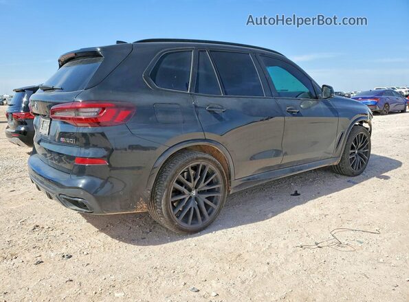5UXJU4C08N9L26271 2022 BMW X5 Black Հետևի աջ