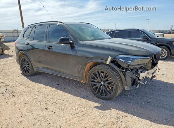 5UXJU4C08N9L26271 2022 BMW X5 Black Առջևի աջ