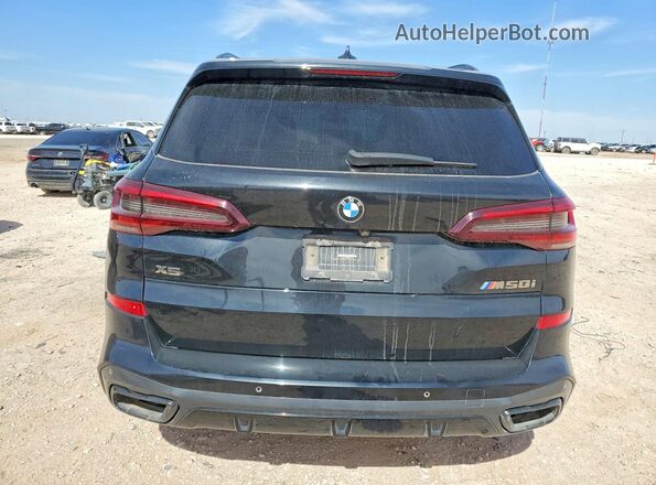5UXJU4C08N9L26271 2022 BMW X5 Black Հետևի տեսք