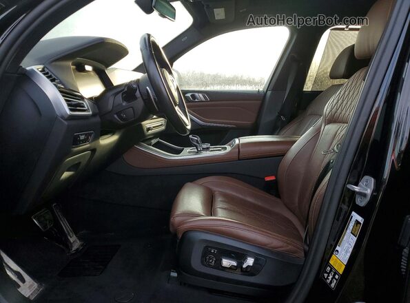 5UXJU4C09P9P95713 2023 BMW X5 Black Vista interior delantera