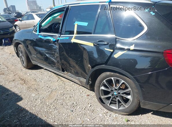 5UXKR0C30H0V73236 2017 BMW X5 Black Widok z przodu