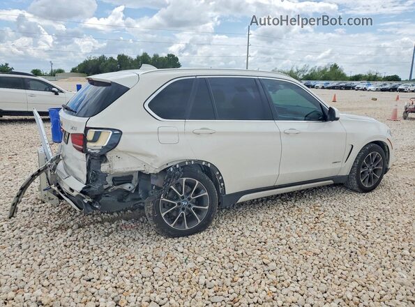 5UXKR0C30H0V77366 2017 BMW X5 Белый Задняя правая четверть