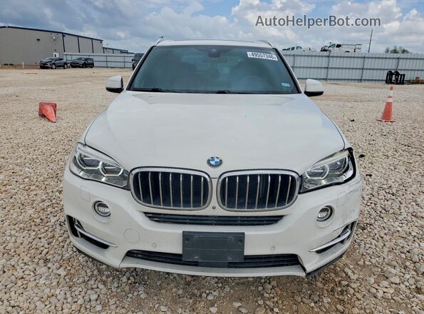 5UXKR0C30H0V77366 2017 BMW X5 Белый Вид спереди
