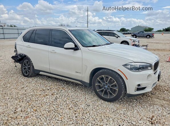 5UXKR0C30H0V77366 2017 BMW X5 Белый Передняя правая четверть