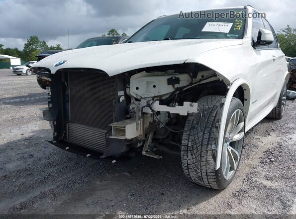 5UXKR0C31H0V70569 2017 BMW X5 White Вид спереду