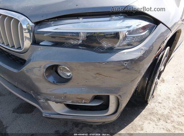 5UXKR0C31H0V71639 2017 BMW X5 Серый Вид спереди