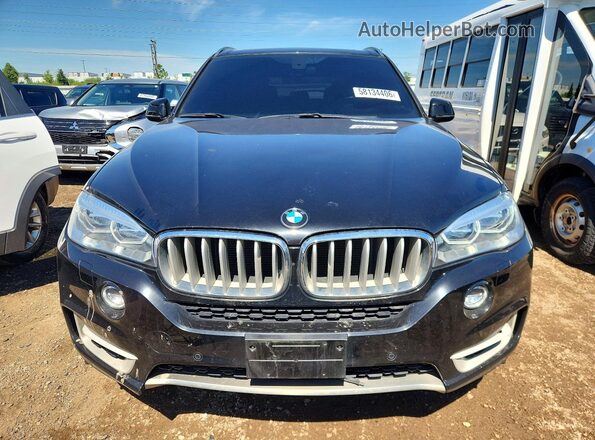 5UXKR0C31H0V82012 2017 BMW X5 Black წინა ხედი