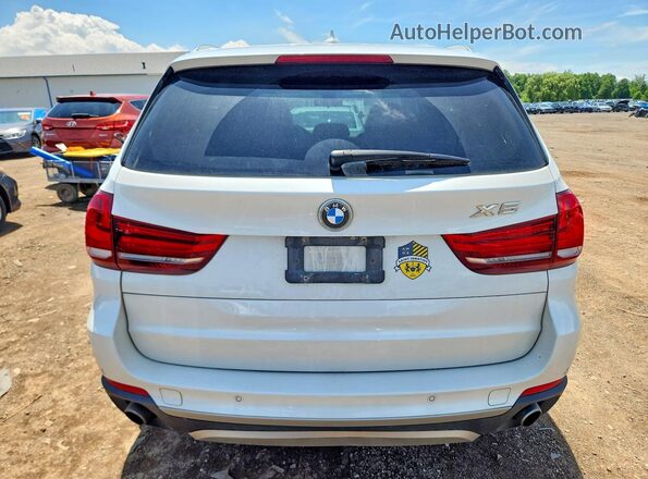 5UXKR0C32H0V76316 2017 BMW X5 Белый Вид сзади