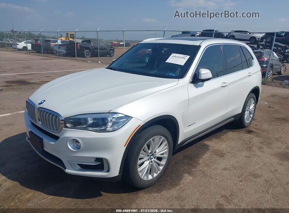 5UXKR0C33H0X80719 2017 BMW X5 White Передня ліва чверть