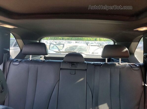 5UXKR0C34H0V71876 2017 BMW X5 Black Rear seats view
