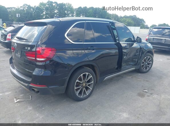 5UXKR0C34H0V76902 2017 BMW X5 Black Հետևի աջ