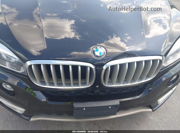5UXKR0C34H0V76902 2017 BMW X5 Black Դիմացի տեսք