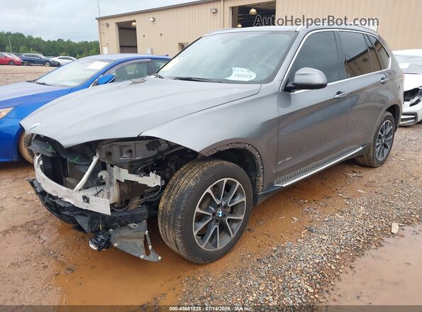 5UXKR0C34H0V80349 2017 BMW X5 Gray Передня ліва чверть