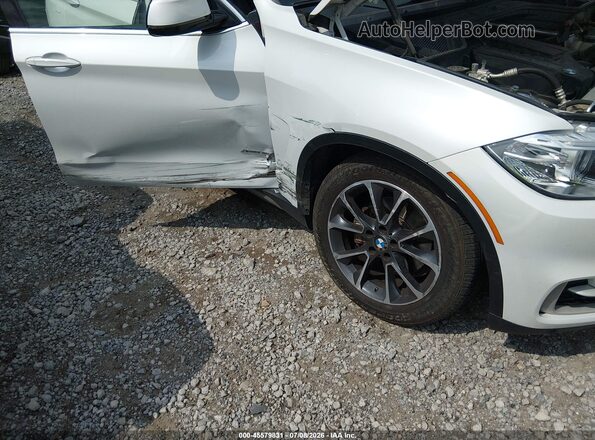 5UXKR0C34H0V83977 2017 BMW X5 White Вид спереду
