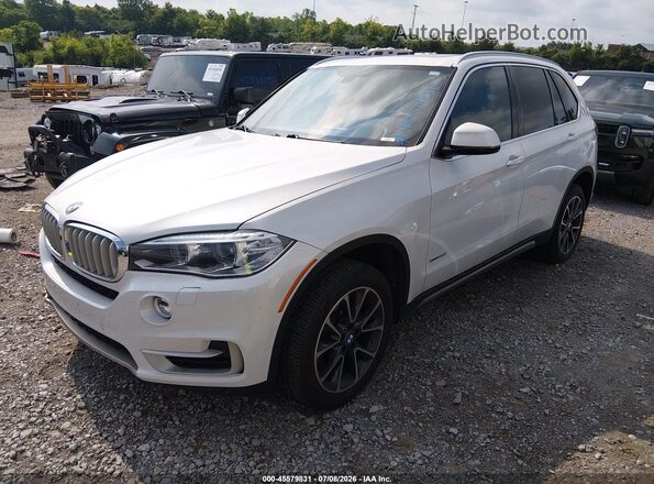 5UXKR0C34H0V83977 2017 BMW X5 White Передня ліва чверть