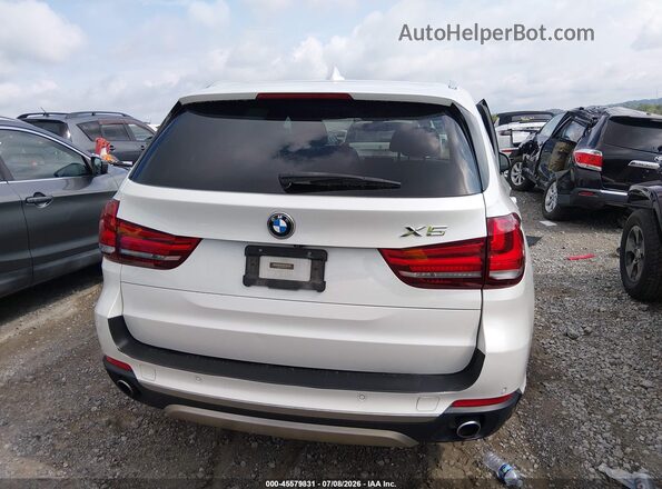 5UXKR0C34H0V83977 2017 BMW X5 White 
