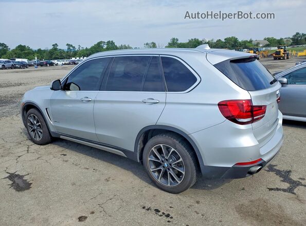 5UXKR0C35H0V73863 2017 BMW X5 Серебряный Задняя левая четверть