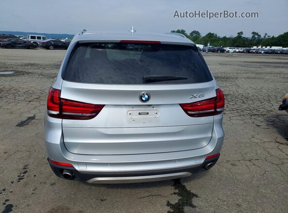 5UXKR0C35H0V73863 2017 BMW X5 Серебряный Вид сзади