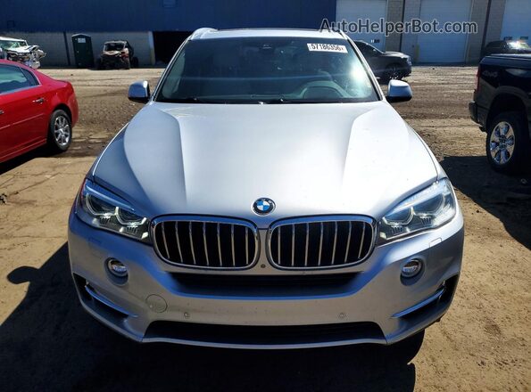 5UXKR0C35H0V77802 2017 BMW X5 Silver Front view