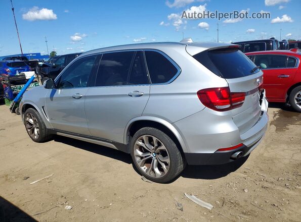 5UXKR0C35H0V77802 2017 BMW X5 Silver Rear left