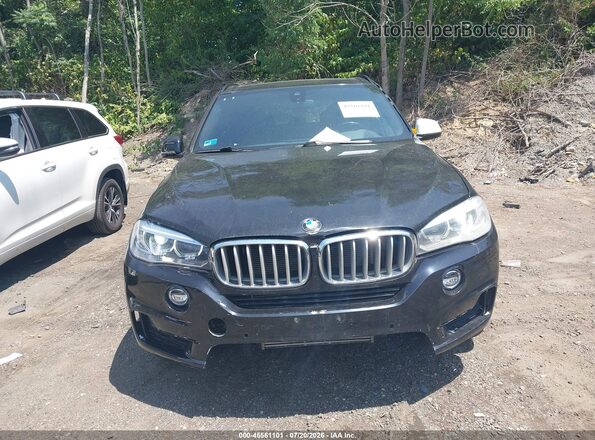 5UXKR0C35H0V79162 2017 BMW X5 Black Սարքավորումների վահանակի տեսք