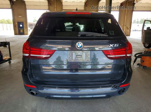 5UXKR0C36H0V80966 2017 BMW X5 Black Vista trasera