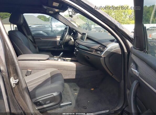 5UXKR0C38H0V73520 2017 BMW X5 Black Սալոնի դիմացի տեսք