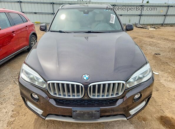 5UXKR0C38H0V73825 2017 BMW X5 Фиолетовый Вид спереди