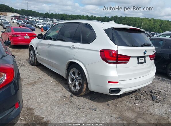 5UXKR0C3XH0V73230 2017 BMW X5 White Rear left