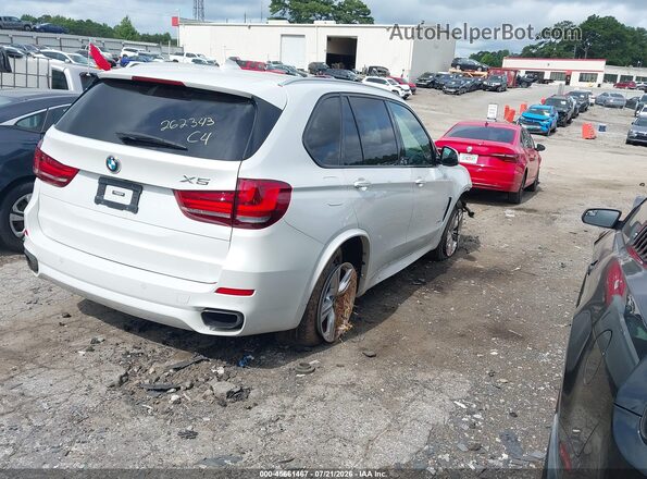 5UXKR0C3XH0V73230 2017 BMW X5 White Rear right