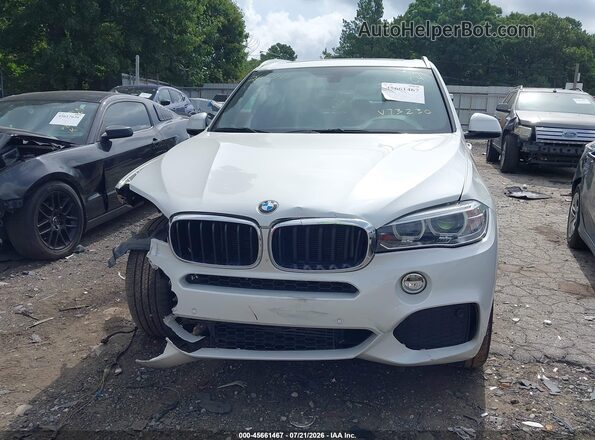 5UXKR0C3XH0V73230 2017 BMW X5 White 