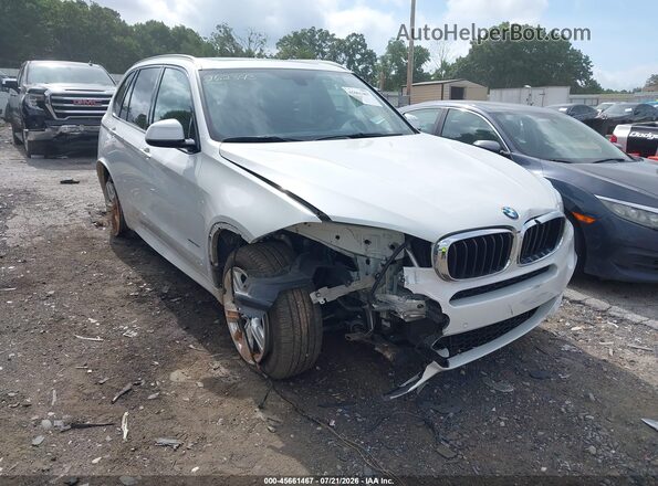 5UXKR0C3XH0V73230 2017 BMW X5 White Front view