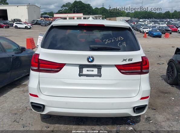 5UXKR0C3XH0V73230 2017 BMW X5 White 