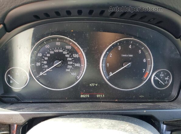 5UXKR0C50G0S88388 2016 BMW X5 Black Vista del cuadro de instrumentos